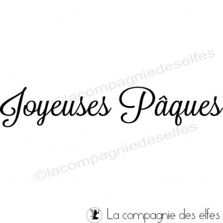 Easter stampel | joyeuses paques