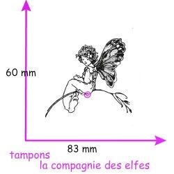 Achat tampon elfe fée
