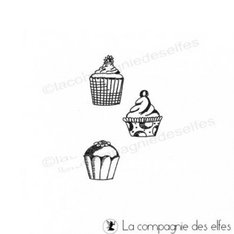 Tampon cupcake | kitchen stamp