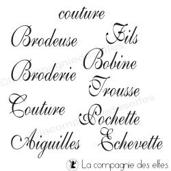 tampons broderie couture aiguilles ... nm