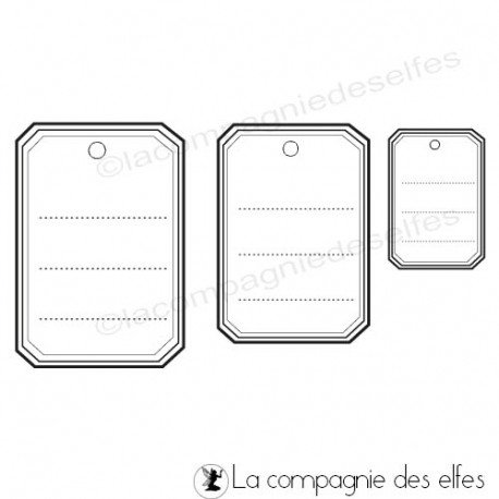 Sketch carré en rondeurs  page ou carte Tampon-scrapbooking-etiquettes